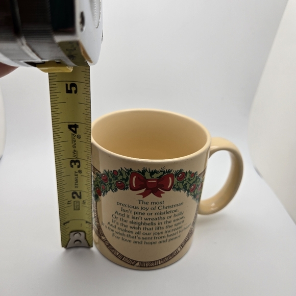 Vintage Russ Berrie & Co. Christmas Joy Mug - Picture 6 of 7
